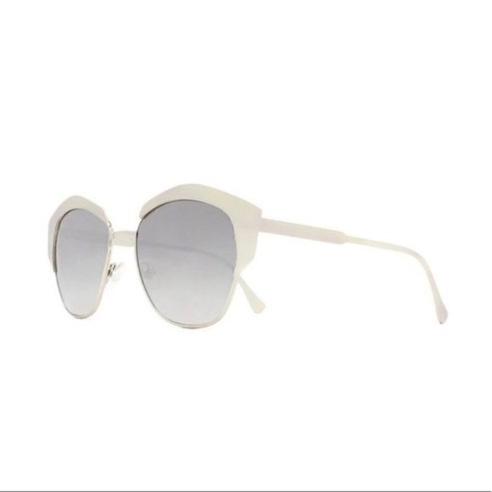 Joe’s Jeans Silver Metallic Sunglasses NWT